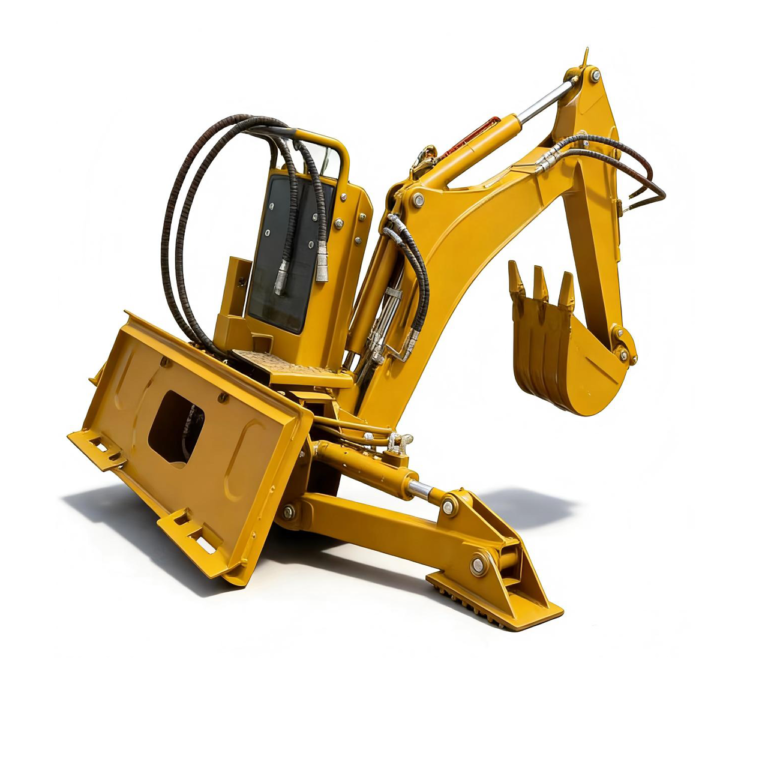 18滑移用双臂挖机